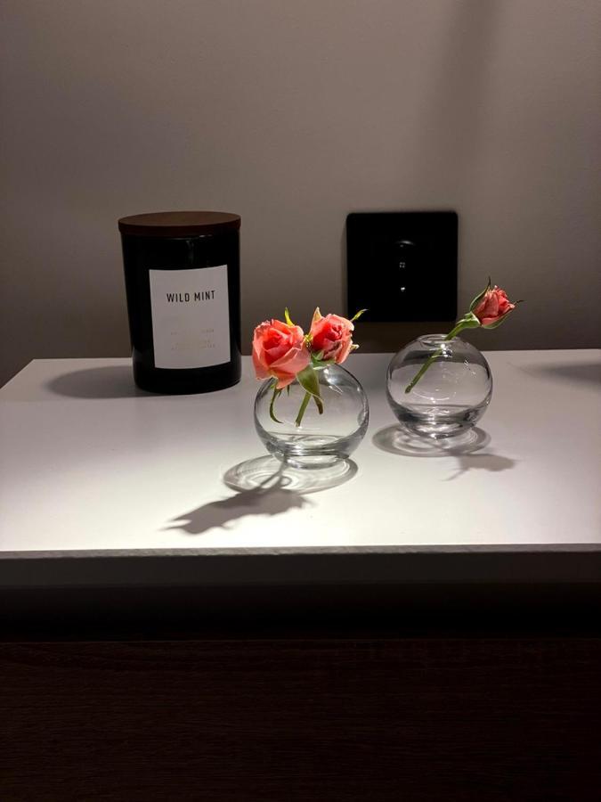 Vyron 2 Lusso Apartment เนอา มิคานิโอนา ภายนอก รูปภาพ